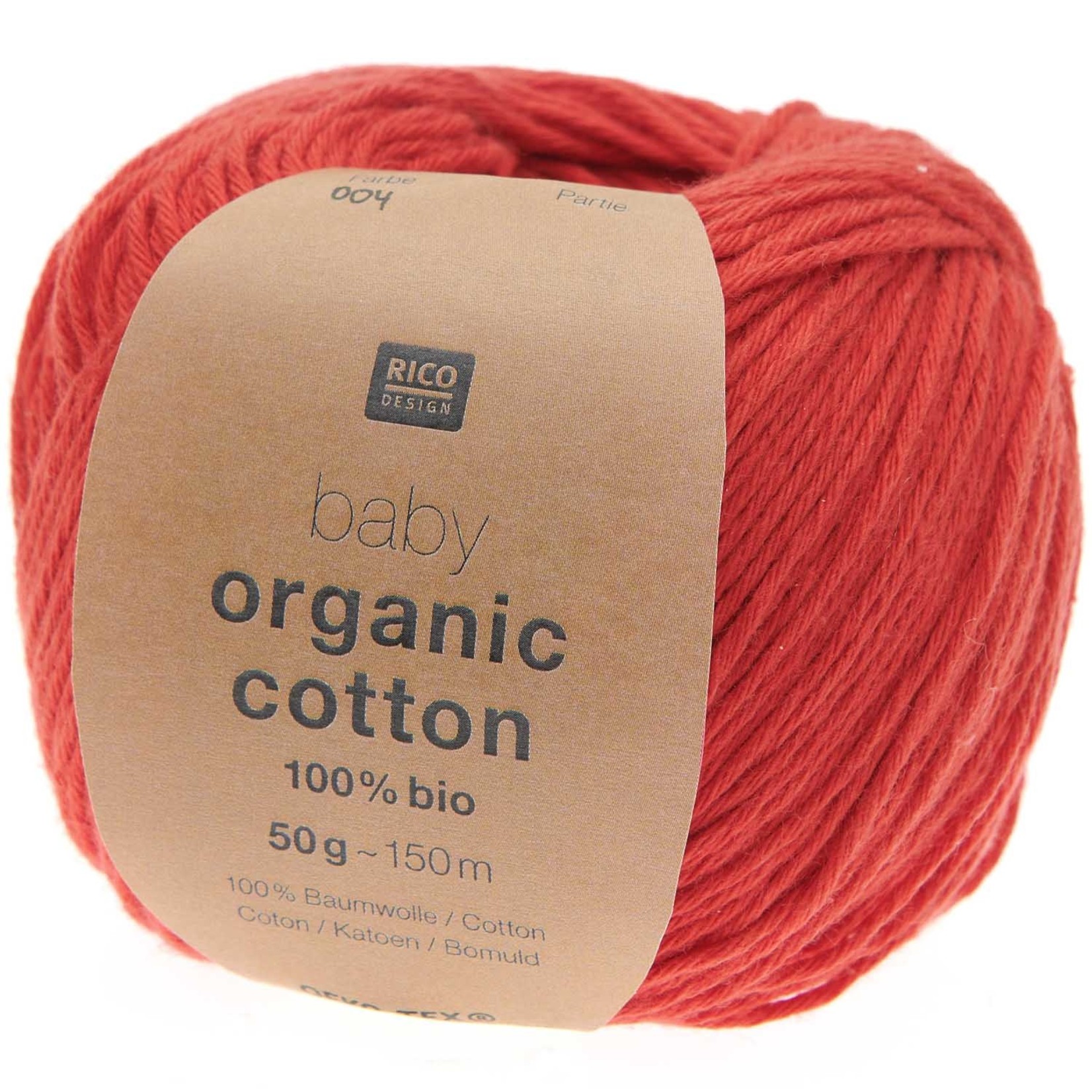 Rico Baby Organic Cotton 4 Raspberry