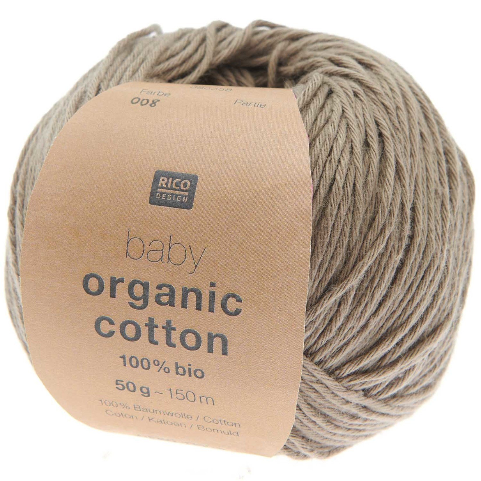 Rico Baby Organic Cotton 8 Taupe