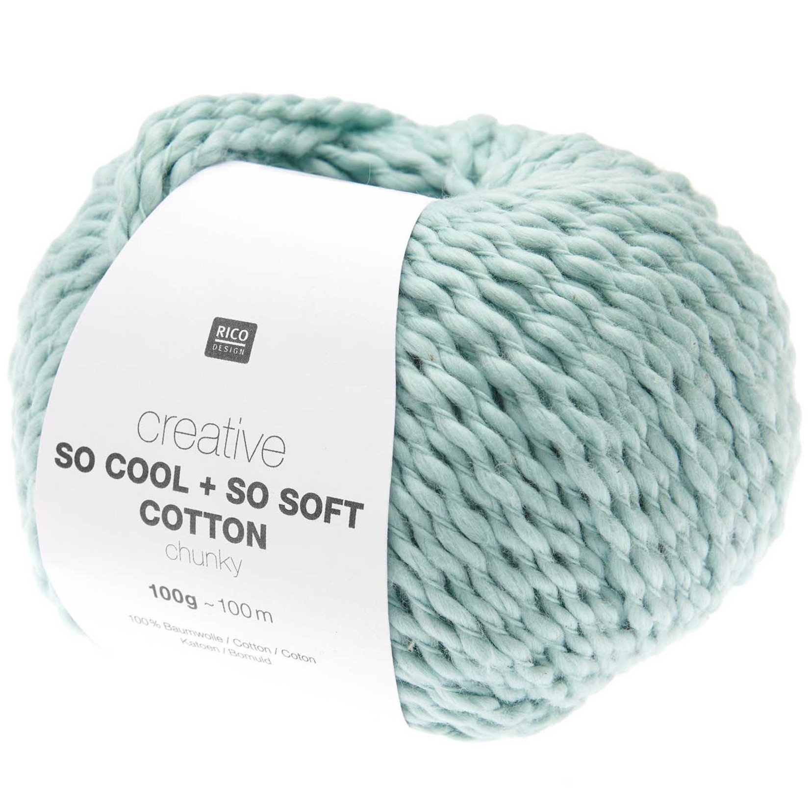 Rico So Cool  So Soft Cotton Chunky 026 Light Blue