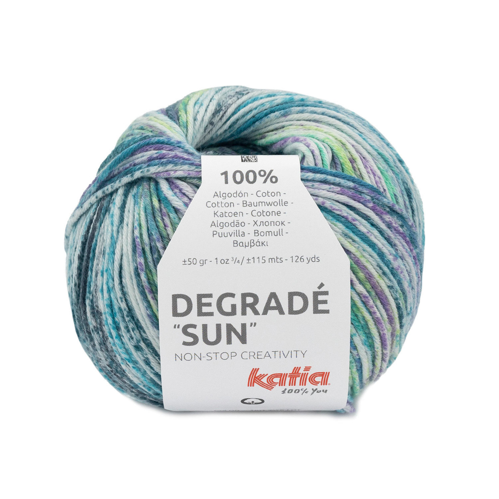 Katia Degradé Sun 52 Groenblauw-Groen-Lichtgroen