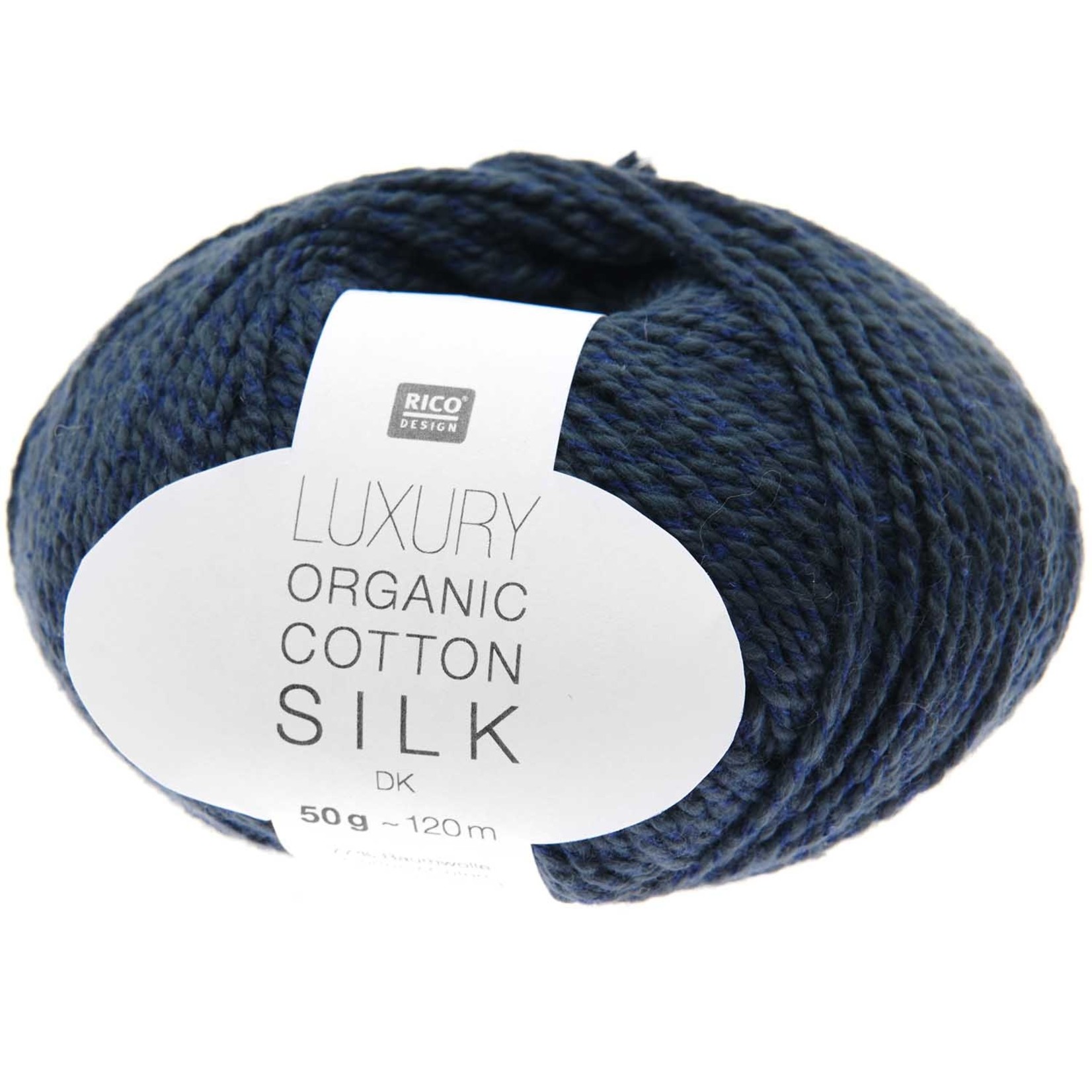 Rico Organic Silk dk 8 Navy Blue