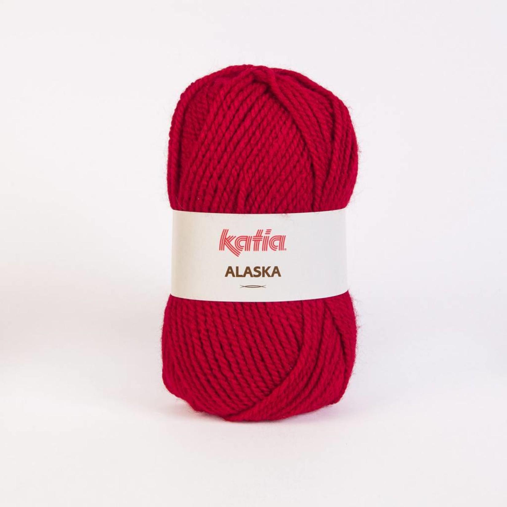 Katia Alaska 11 100% Acrylwol Rood