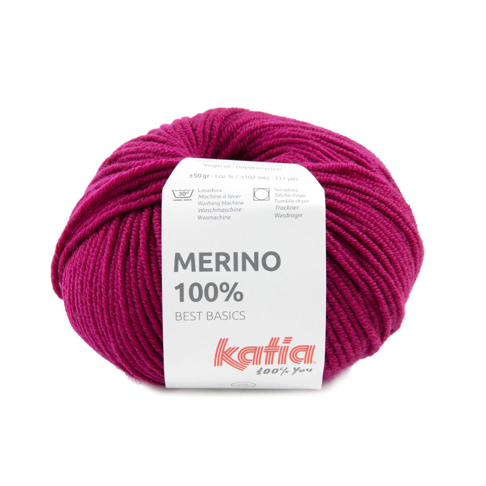 Katia Merino 100%  49 Fuchsia