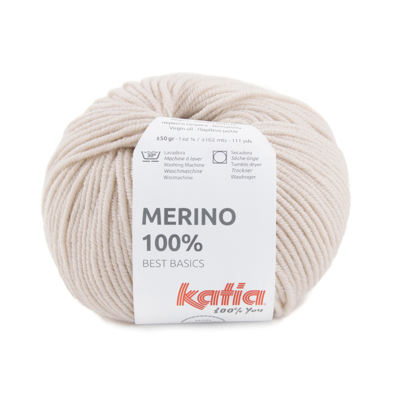 Katia Merino 100% 500 Lichtbeige