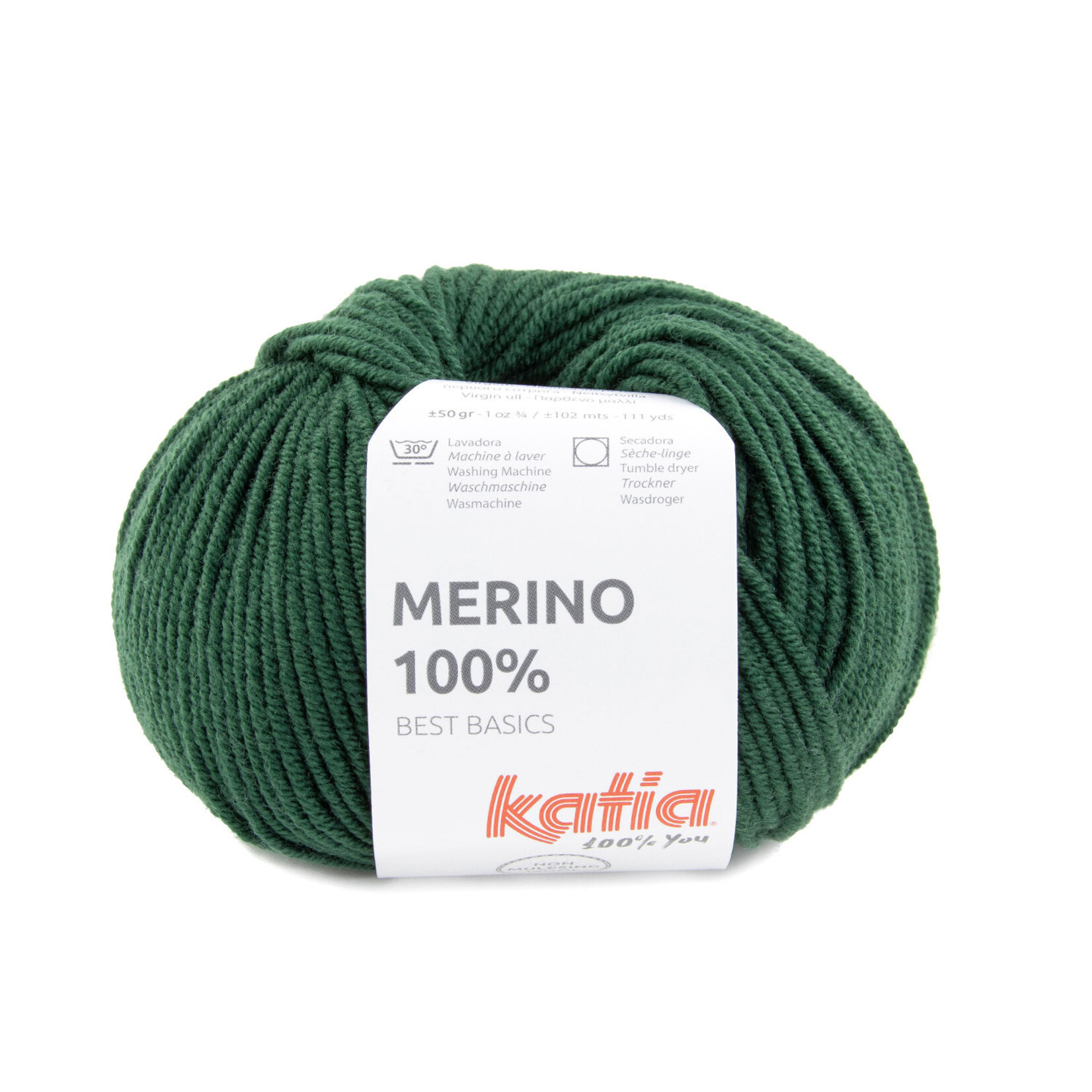 Katia Merino 100% 48 Flessegroen