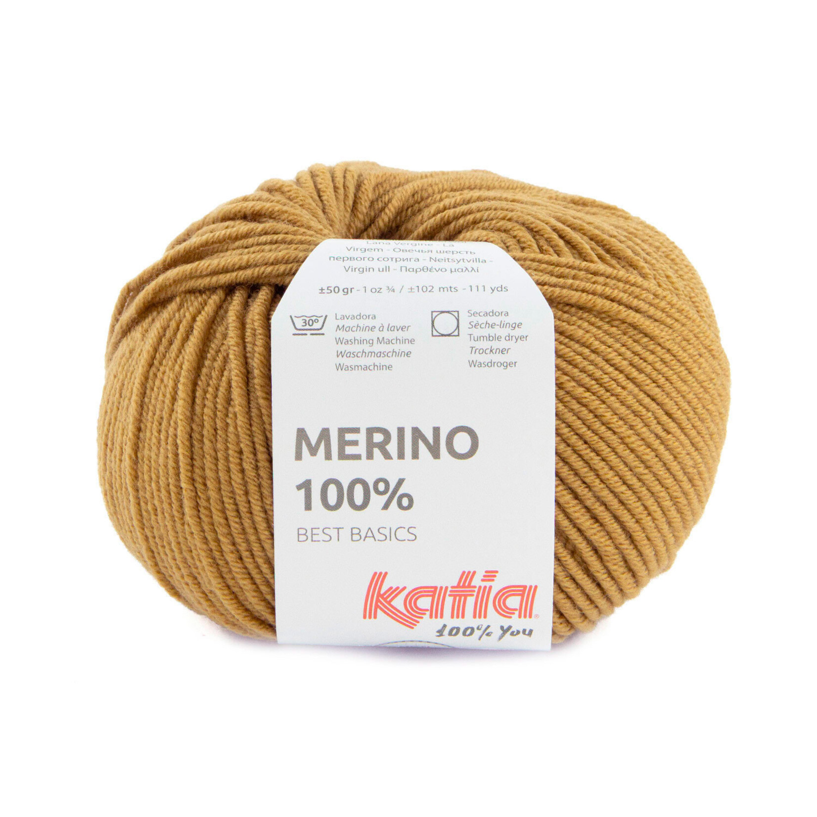 Katia Merino 100% 91 Mosterd