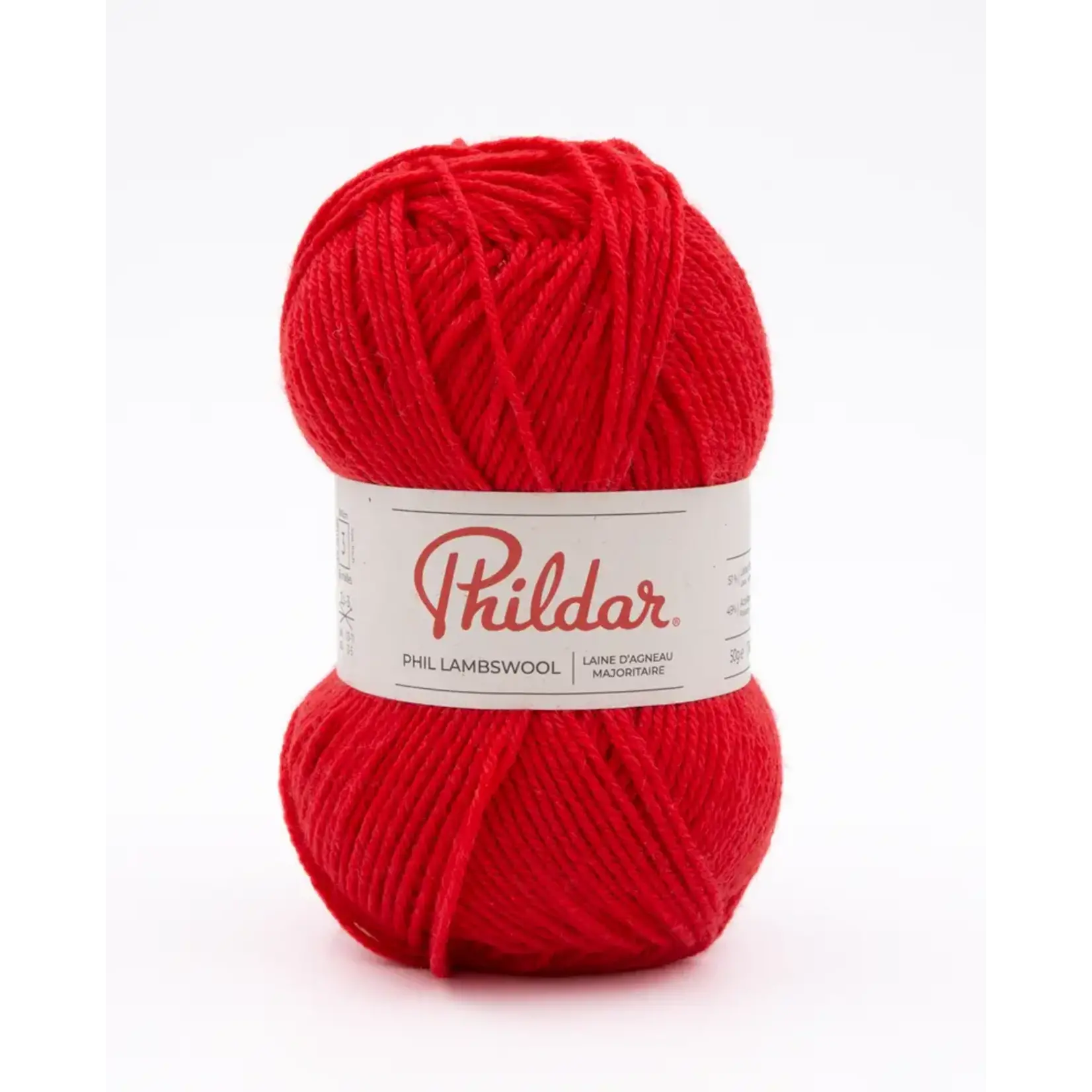 Phildar Lambswool Vermillon