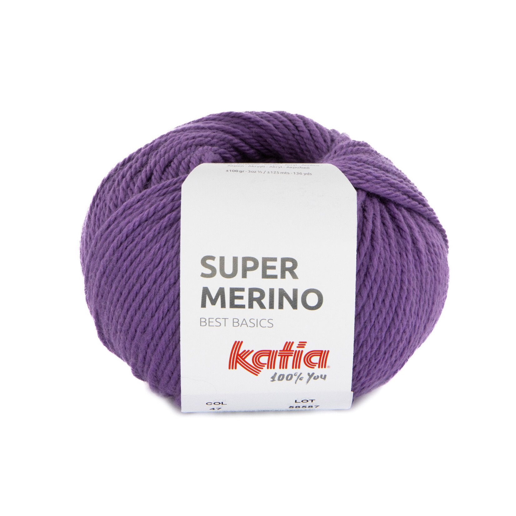 Katia Super Merino 47 Violet