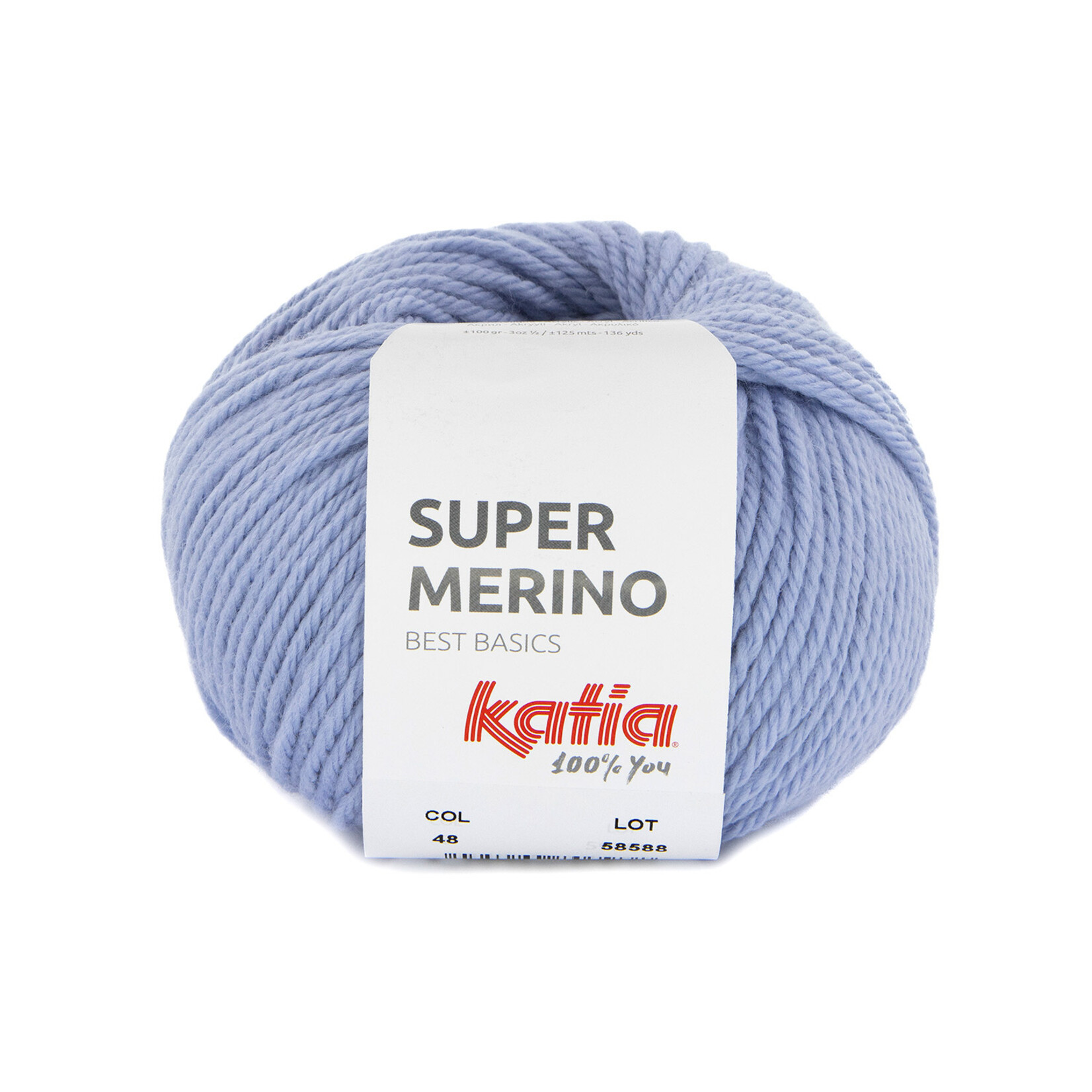 Katia Super Merino 48 Licht Mauve