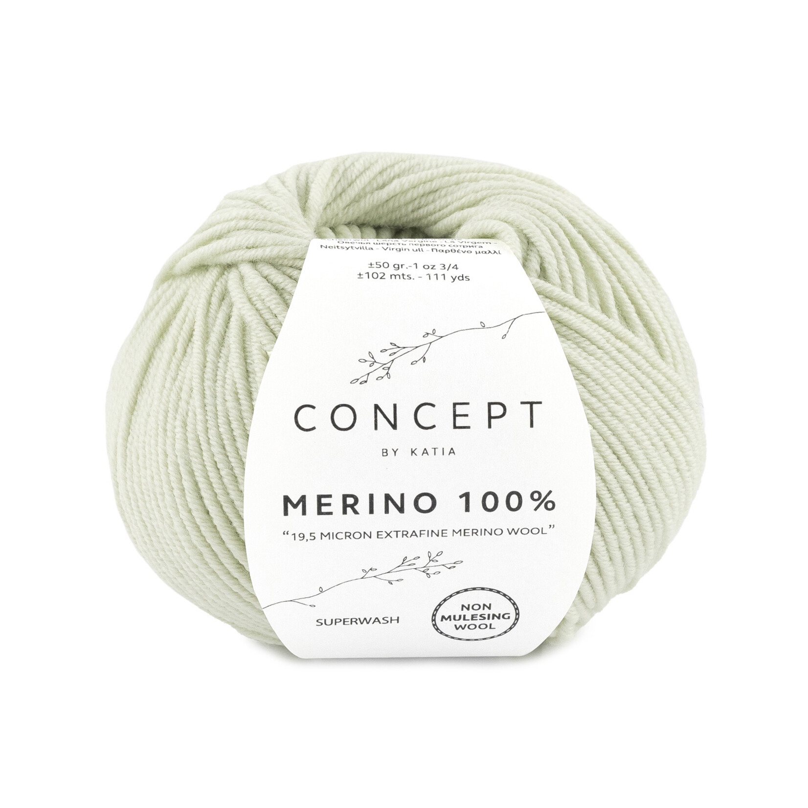 Katia Merino 100% 95 Witachtig groen