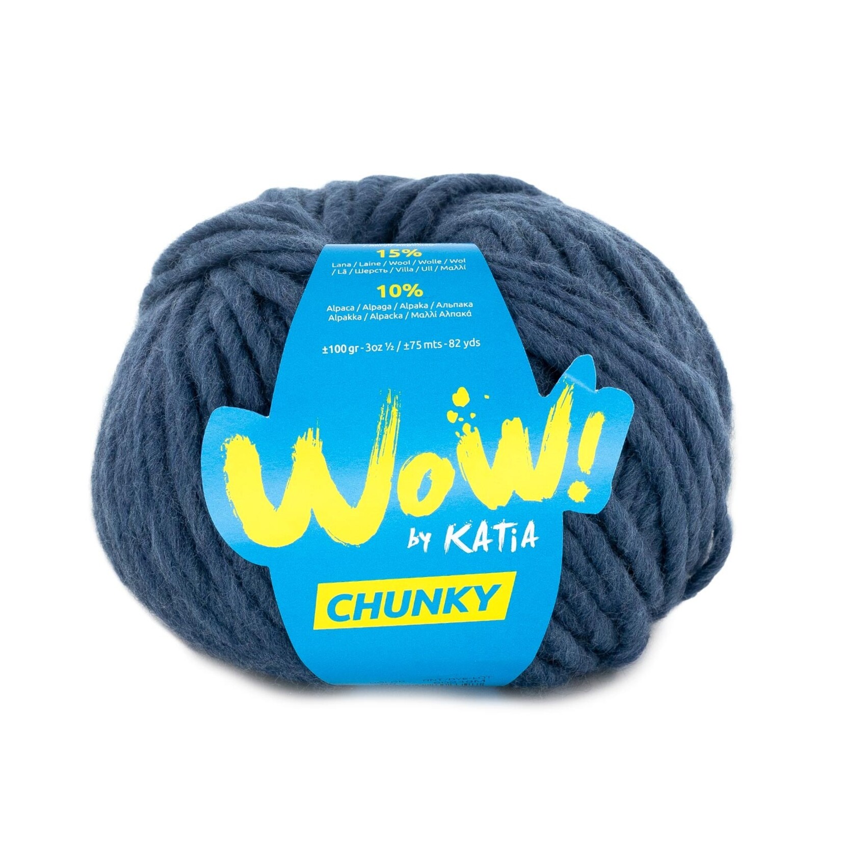 Katia WOW Chunky 68 Blauw