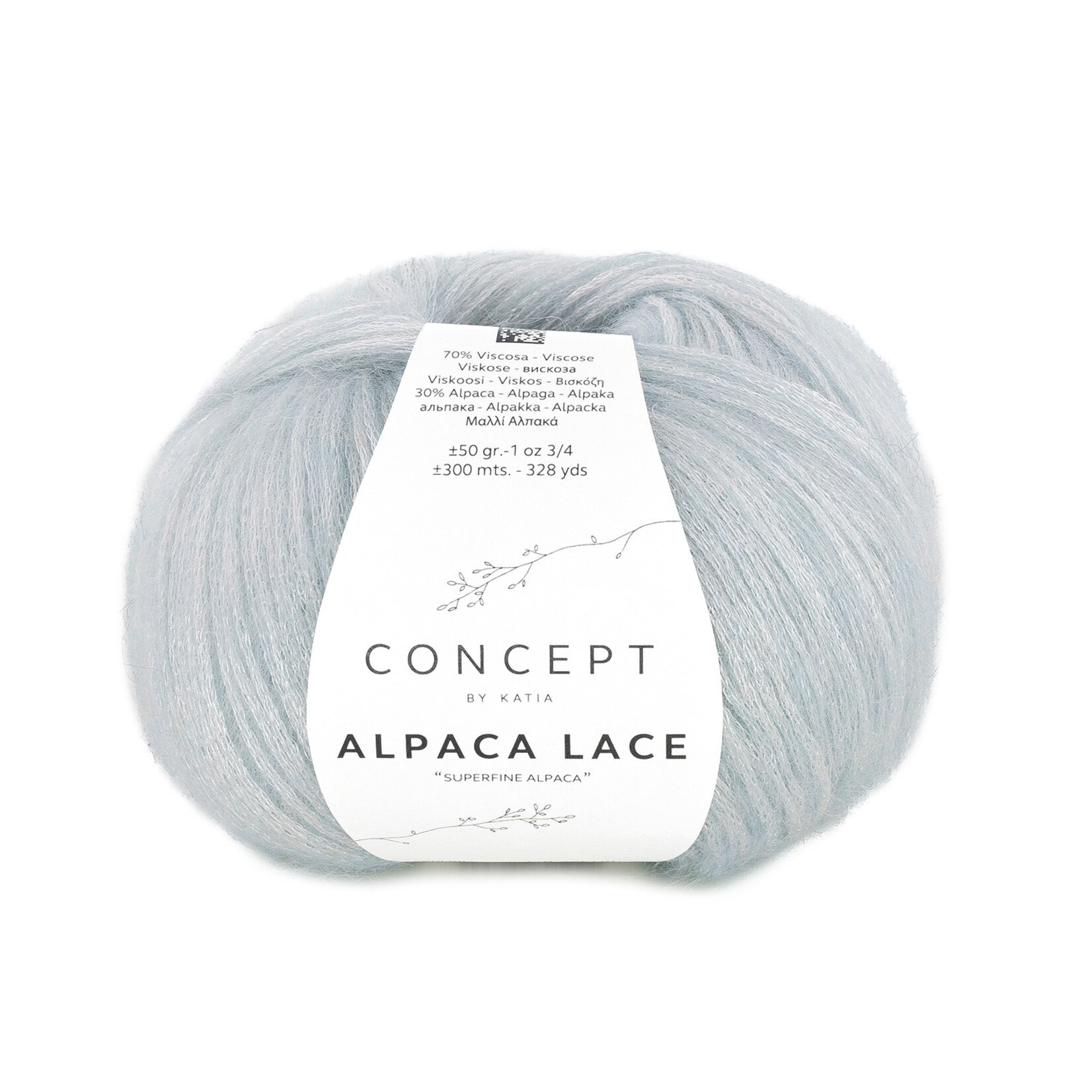 Katia Alpaca Lace 86 Groenblauw