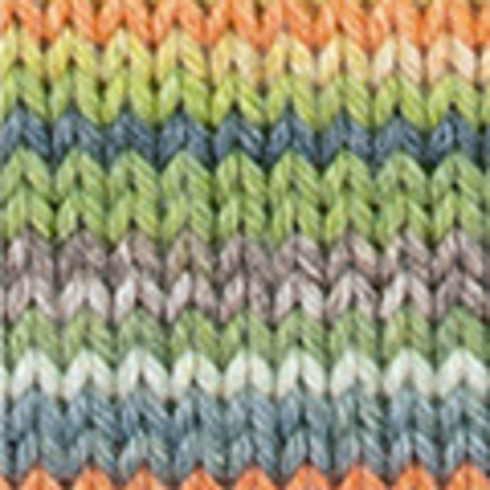 Katia Merino Aran Sunrise 301 Groenblauw-Oranje-Pistache