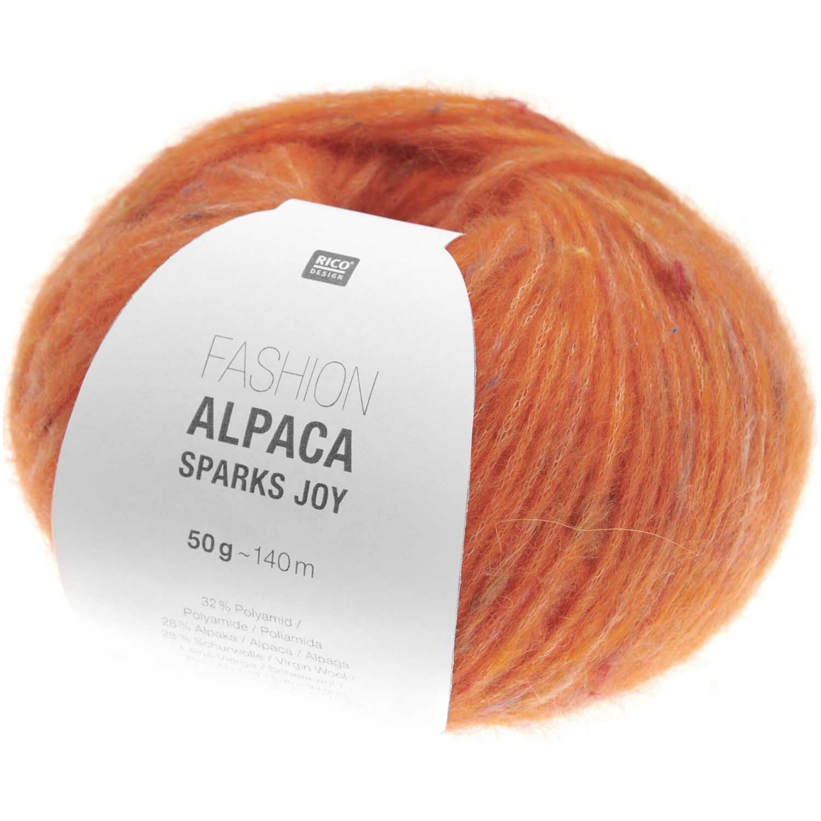 Rico Alpaca Sparks Joy 2 Orange