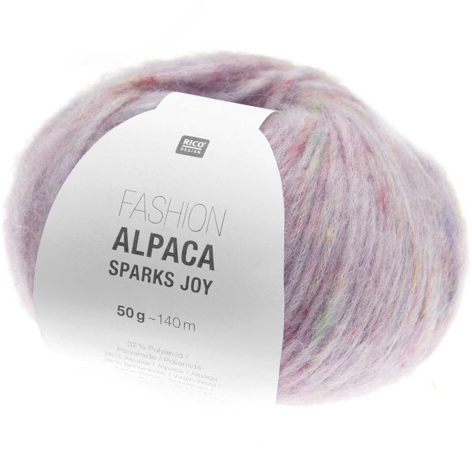 Rico Alpaca Sparks Joy 4 Lila