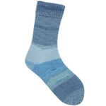 Rico Cashmeri Luxury Socks 25 Blauw Degradé
