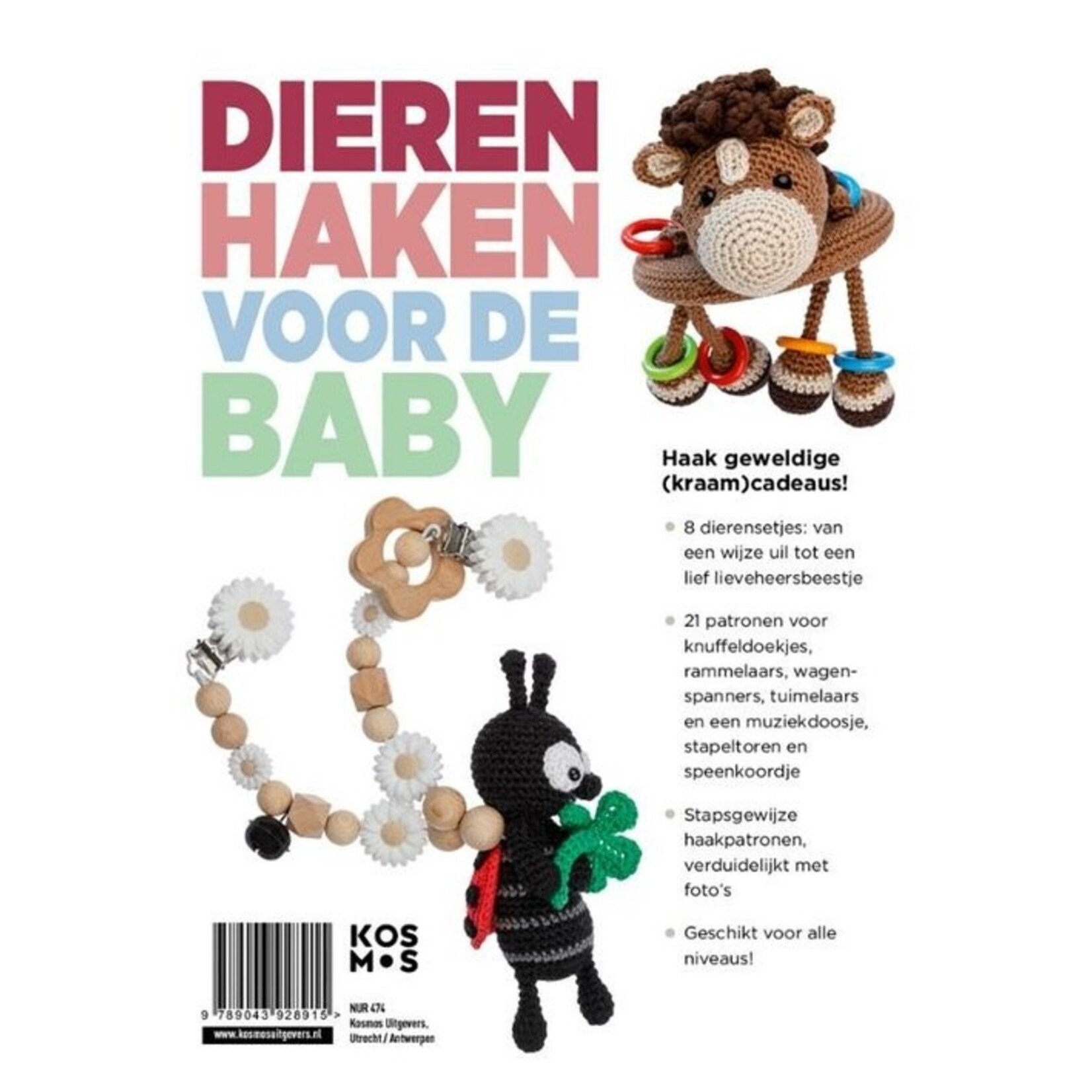 Uitgeverij Haakboek Dieren haken voor de baby