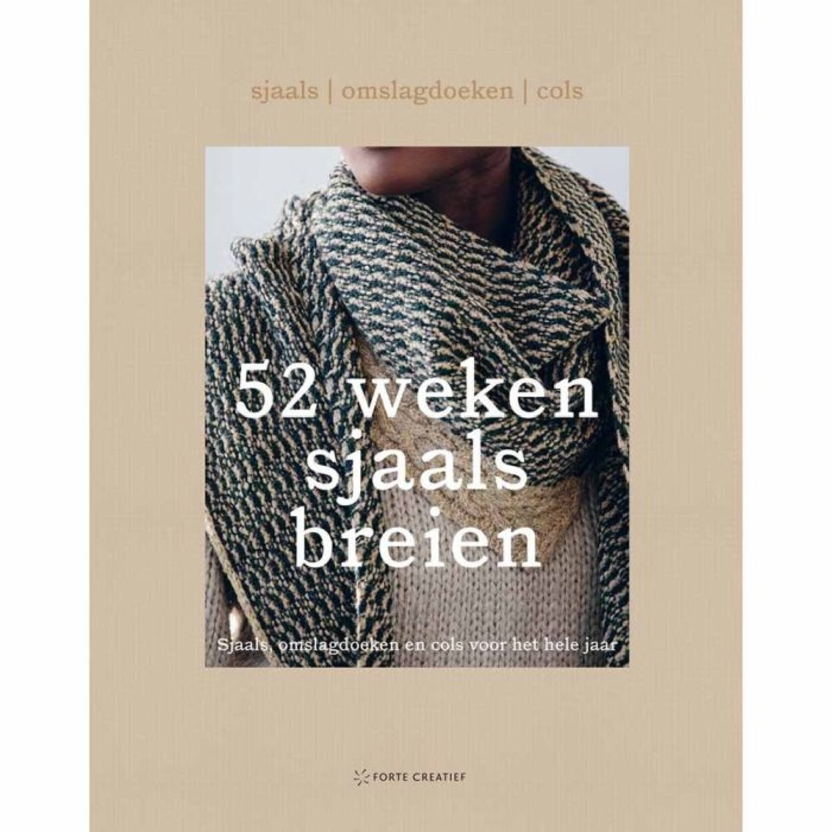 Elisabeth Breiboek 52 weken Sjaals breien