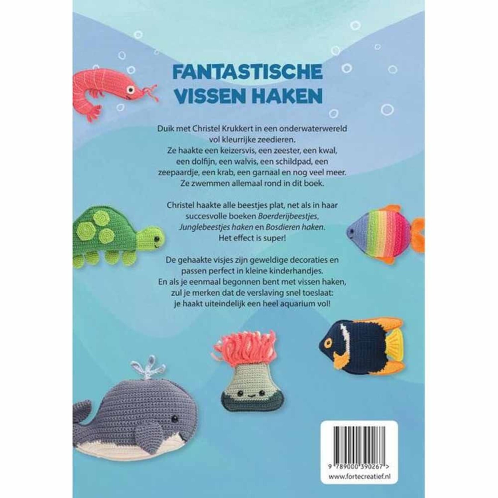 Forte Creatief Haakboek Fantastische vissen haken