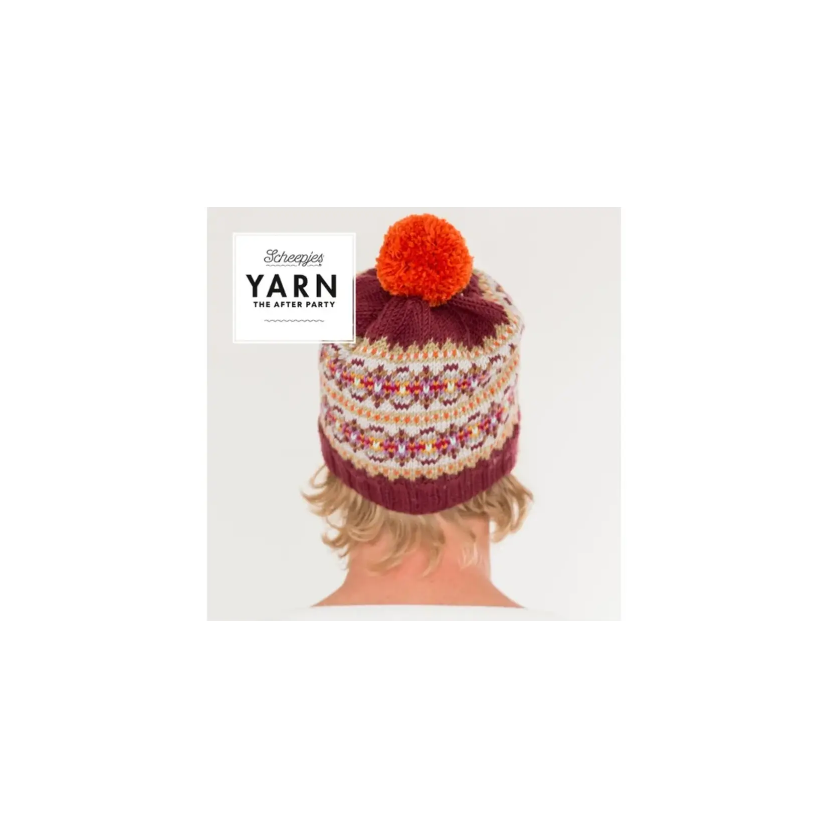 Scheepjes Breipatroon Yarn 36 Autumn Colours Bobble Hat