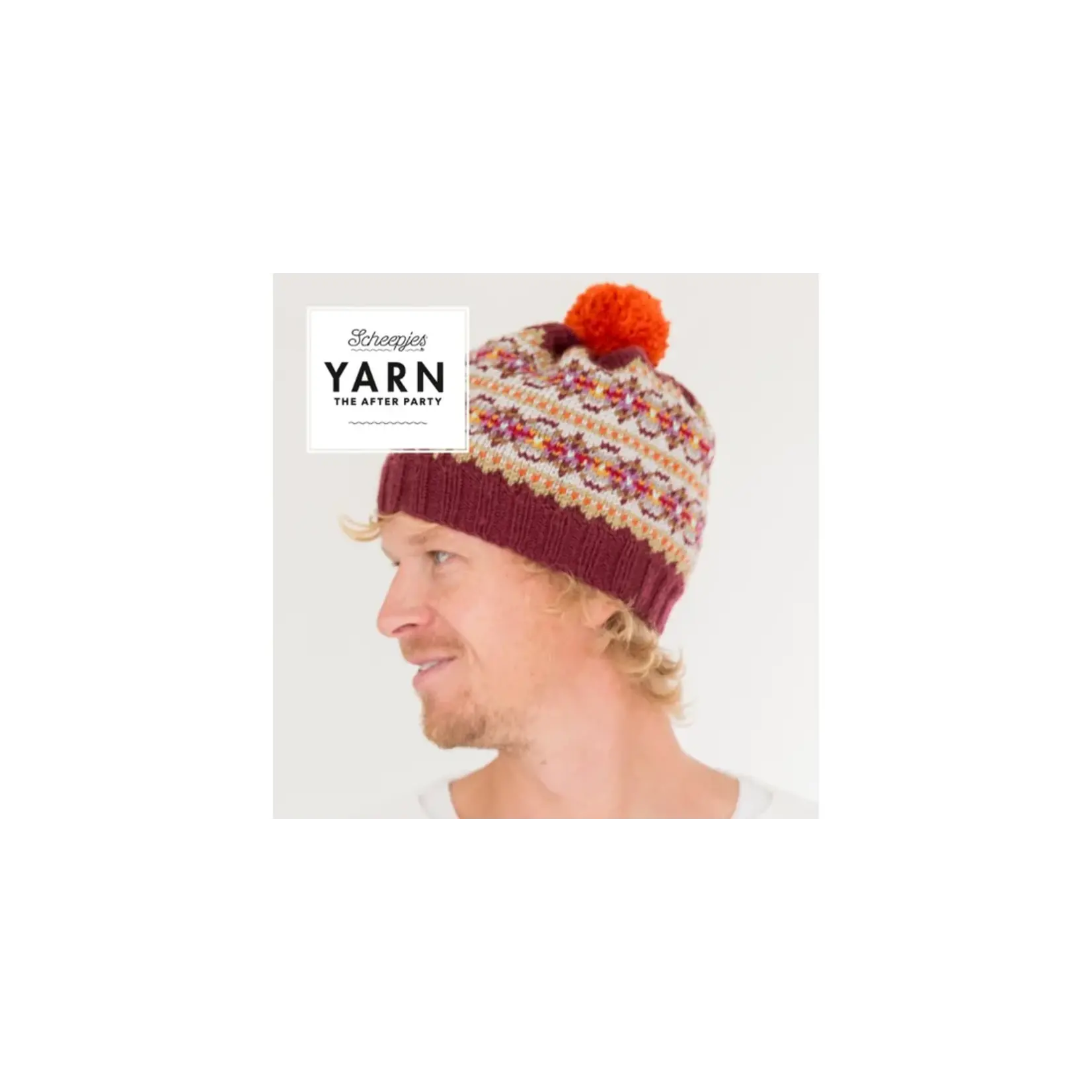 Scheepjes Breipatroon Yarn 36 Autumn Colours Bobble Hat