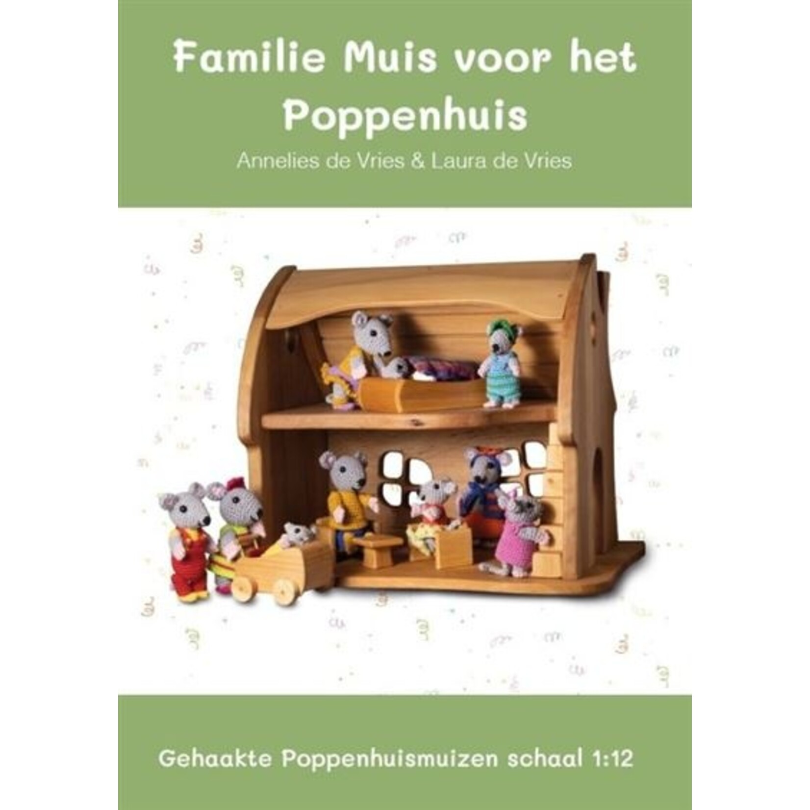 YarnZoo Haakboek Familie Muis voor het poppenhuis