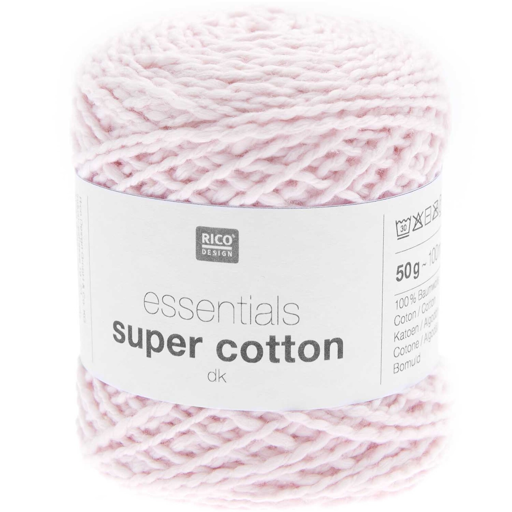 Rico Super Cotton dk 008 Pink