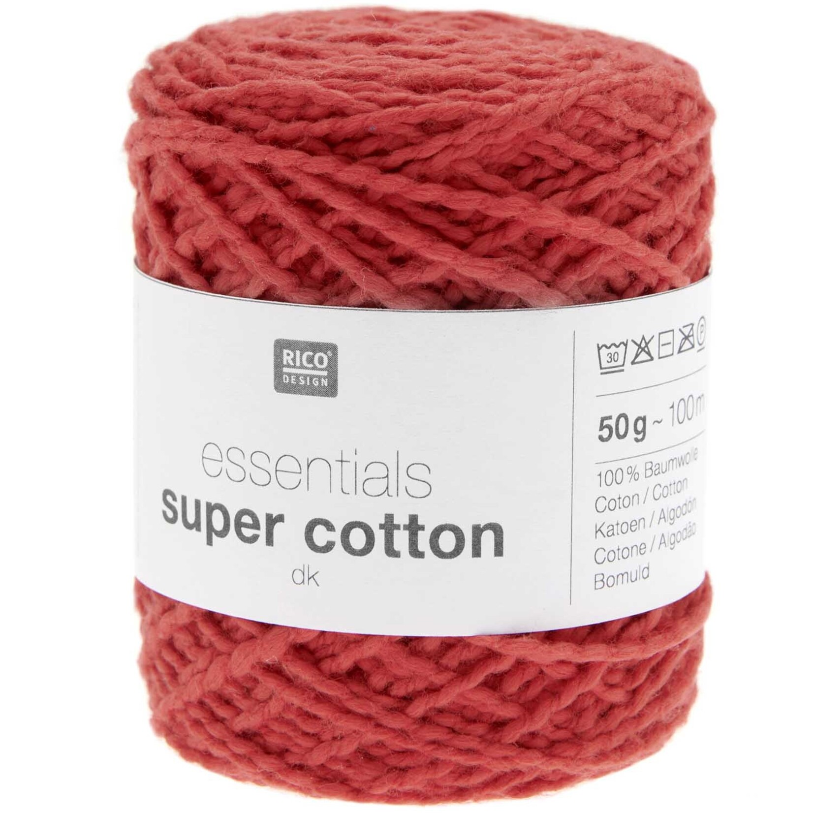 Rico Super Cotton dk 016 Rood