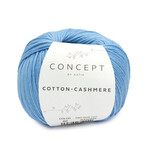 Katia Cotton Cashmere 88 Lichtblauw