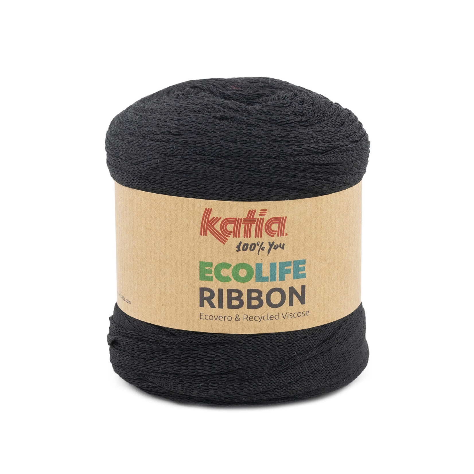 Katia Ecolife Ribbon 103 Zwart
