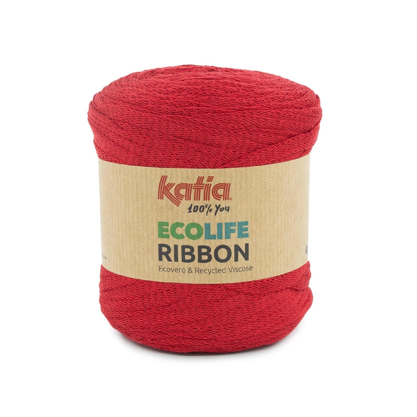 Katia Ecolife Ribbon 110 Rood