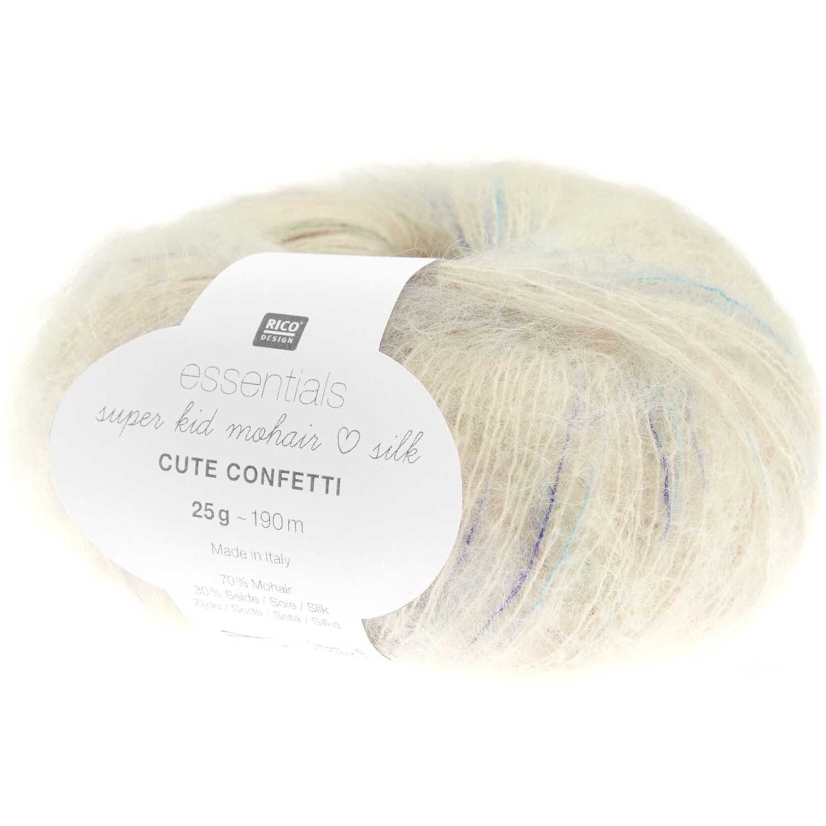 Rico Super Kid Mohair Loves Silk Cute Confetti 6 Autumn