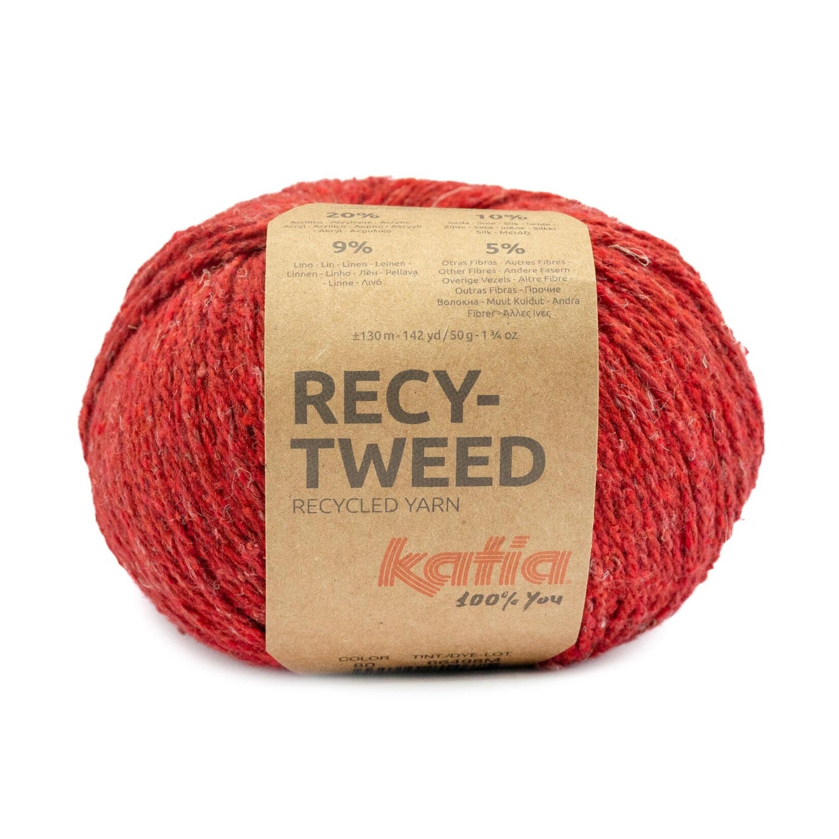 Katia Recy-Tweed 80 Rood