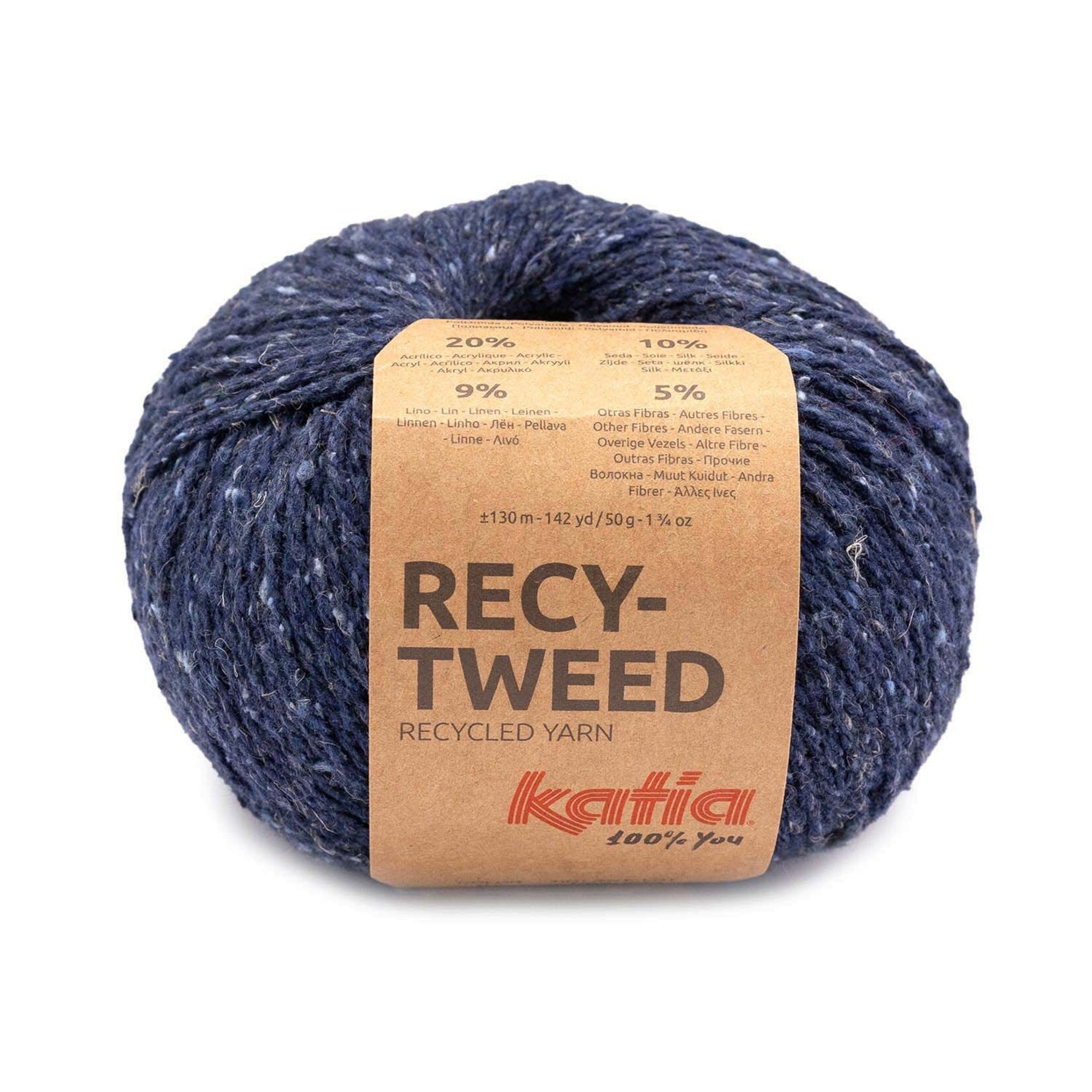Katia Recy-Tweed 87 Donker Jeans
