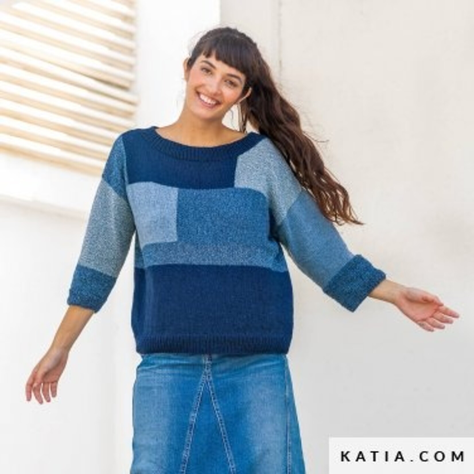 Katia Blue Jeans I 100  Jeans-Briljantblauw