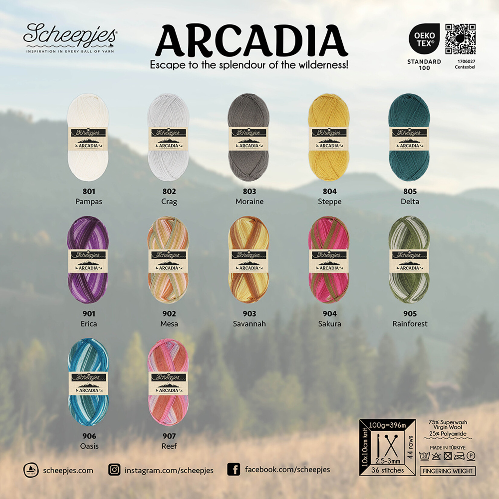Scheepjes Arcadia 802 Crag