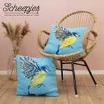 Scheepjes CKAL Blue Tit Cushion