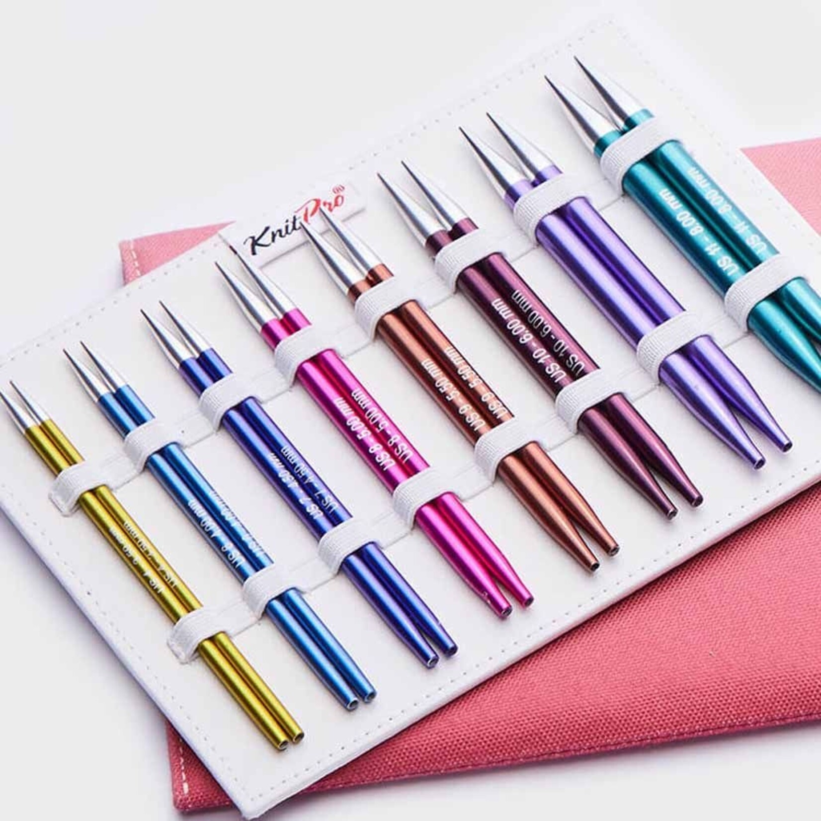 Knitpro Zing verwisselbare breipunten set 13 cm