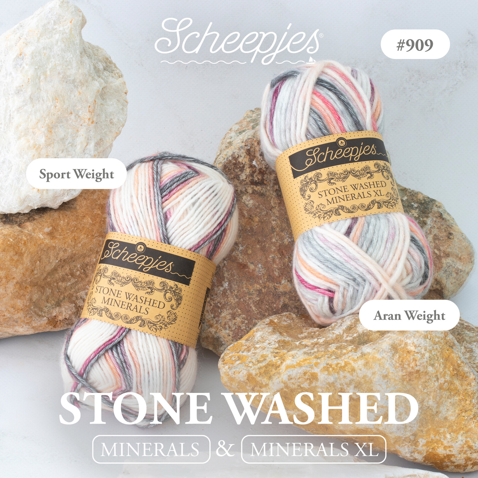 Scheepjes Stone Washed Minerals 909 Topaz Twilight