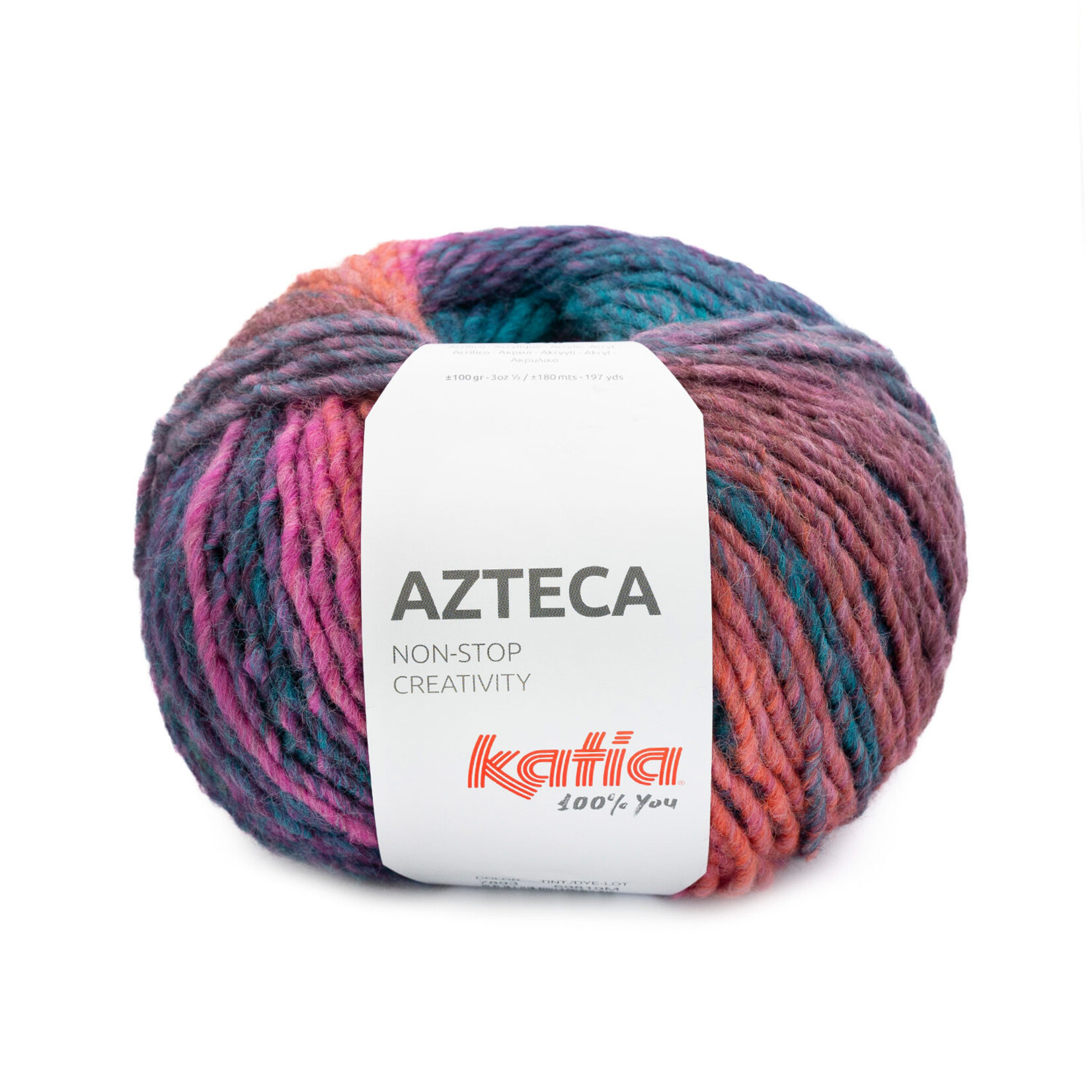 Katia Azteca 7893 Olieverf-Fuchsia