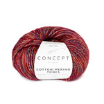 Katia Cotton Merino Tones 303 Olieverf-Oker-Bordeaux