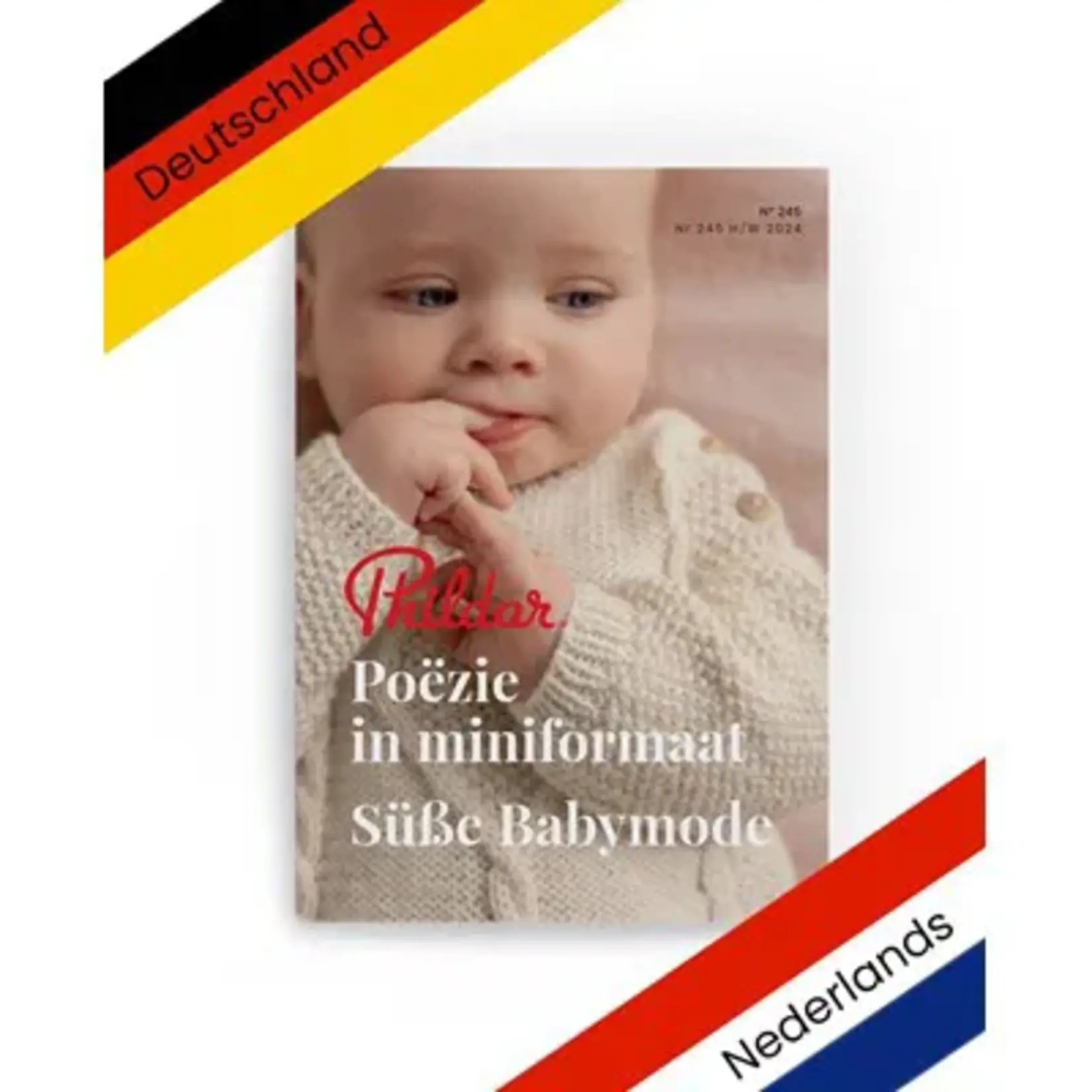 Phildar Breiboek baby 245 Poëzie in miniformaat Herfst-Winter 2024-2025