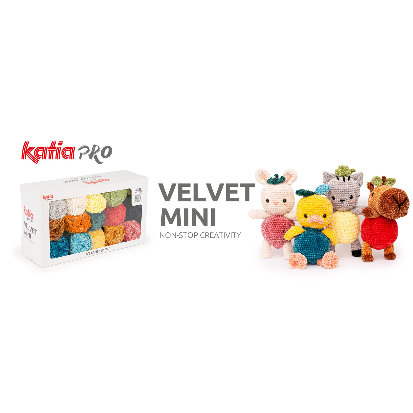 Katia Velvet Mini 210 Zwart