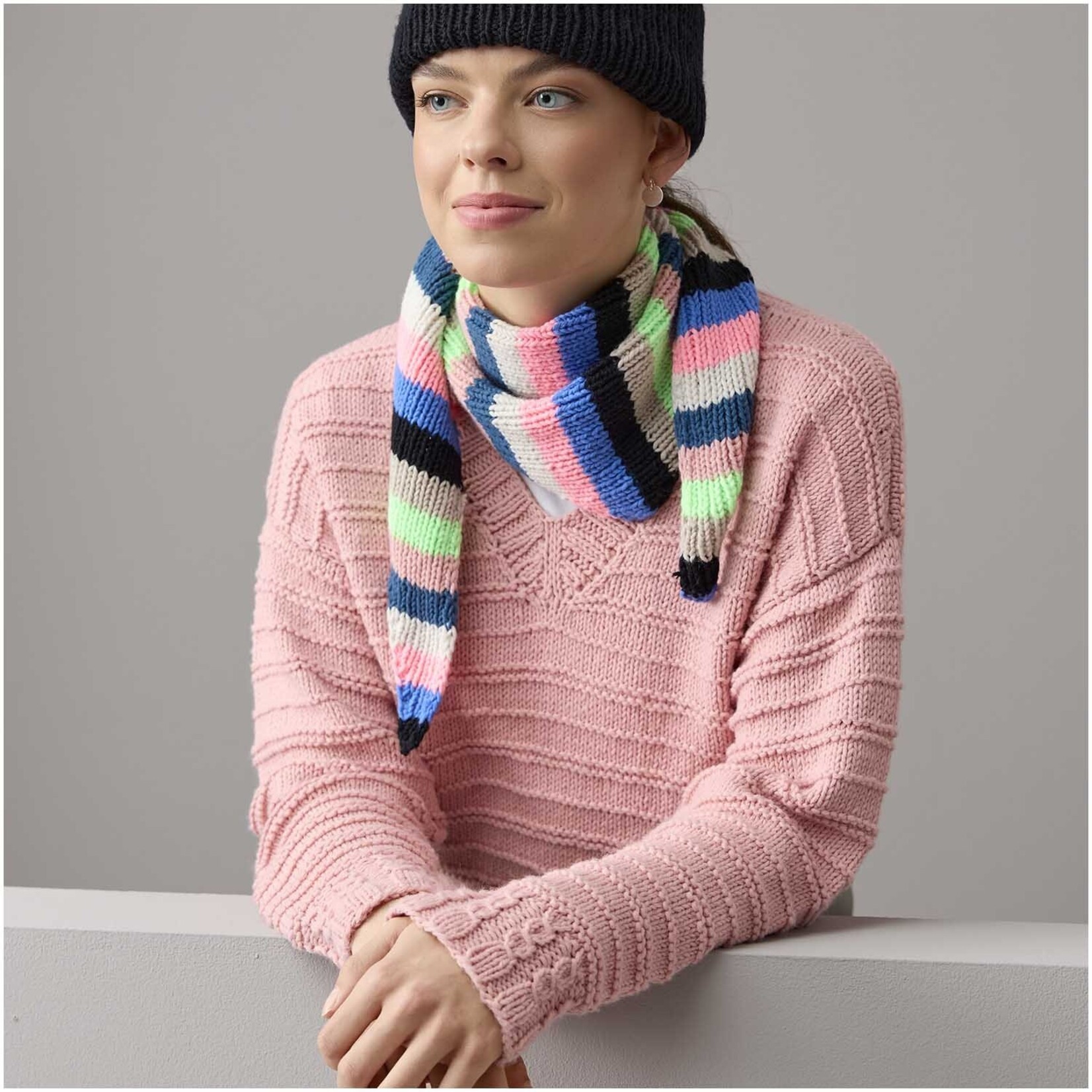 Rico Vegan Cashmere Aran 4 Aran Pink