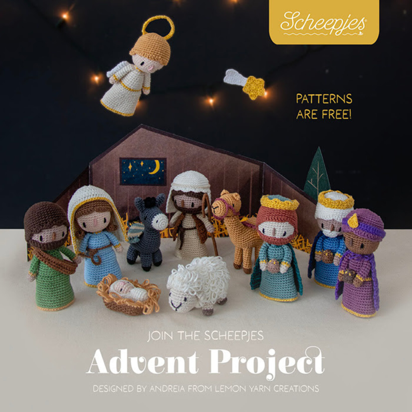 Scheepjes Advent/Kerst Project garenpakket