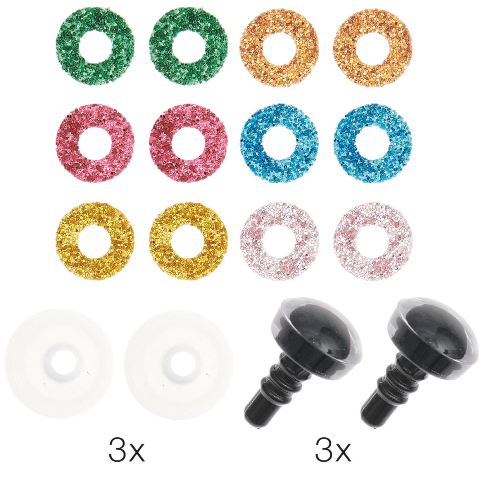 Rico Veiligheidsogen diverse diameters