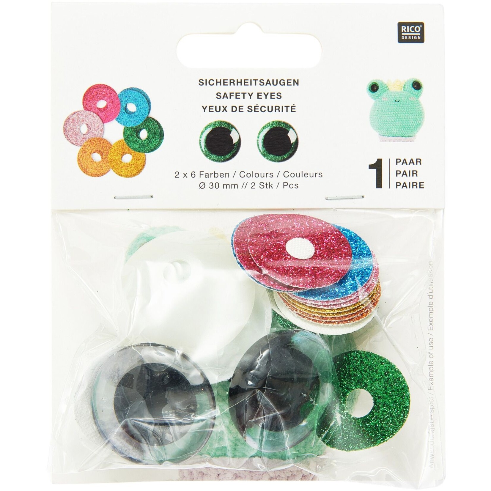 Rico Veiligheidsogen diverse diameters