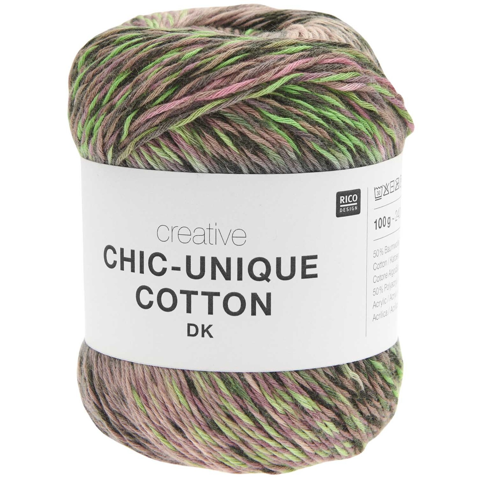 Rico Chic Unique Cotton 3 Flowers