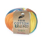 Katia Fair Cotton Diverso 404 Koraal-Oranje-Groen