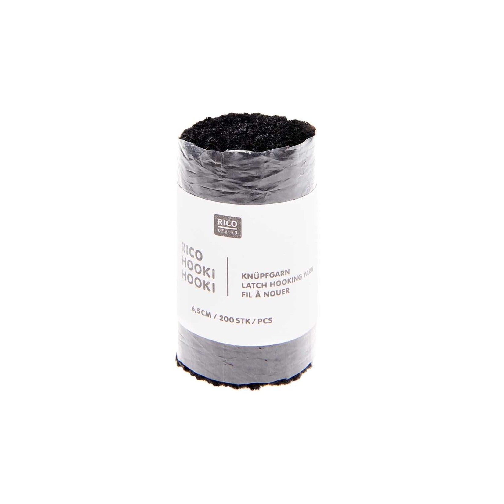 Rico Hooki Hooki knoopgaren 6.5cm 100305 zwart